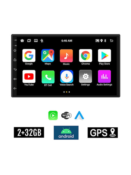 Kirosiwa Car Audio System for Seat Cordoba 2003-2008 (Bluetooth/USB/AUX/WiFi/GPS/Apple-Carplay/Android-Auto) with Touch Screen 7"