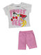 Trax Kids Set with Leggings Summer 2pcs White