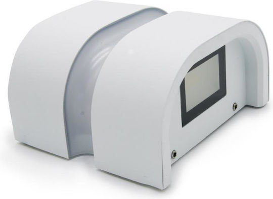 Adeleq Spot de exterior montat pe perete LED IP64 10W cu Alb Cald Lumină Dublu Fascicul