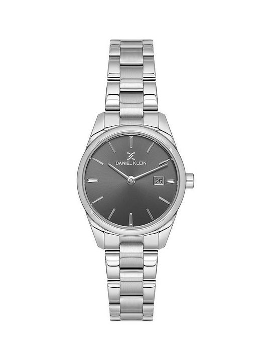 Daniel Klein Watch with Silver Metal Bracelet