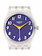 Swatch Swatch Women's Watch with White Rubber Strap