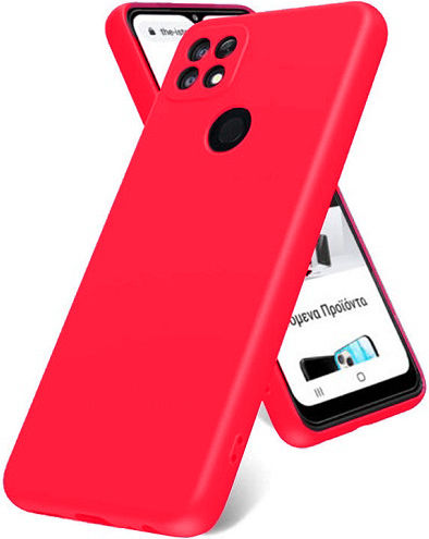 Soft Back Cover Σιλικόνης Ροζ (Poco C40)