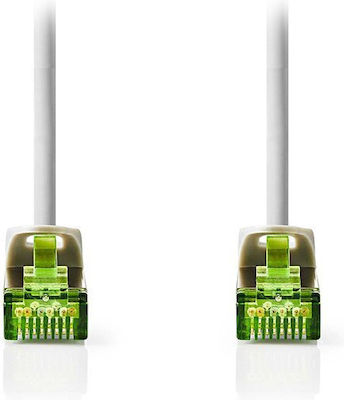 Nedis S/FTP Cat.7 Καλώδιο Δικτύου Ethernet 15m Γκρι