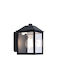 Lutec Wall-Mounted Outdoor Light E27 IP44 12.3x14.3x17.5εκ.