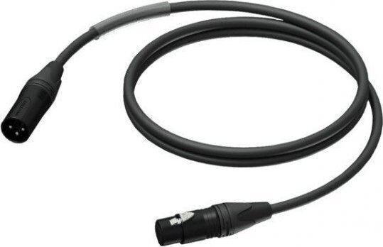Procab Cable XLR male - XLR female Μαύρο 3m (1KPPR096)