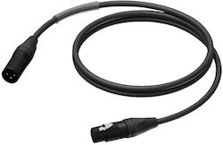 Procab XLR male - XLR female 10m 1KPPR093