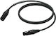 Procab Cable XLR male - XLR female Μαύρο 10m 1KPPR093