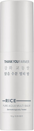 Thank You Farmer Rice Pure Aqua Multi Moisturizing Balm for Face & Lips with Ceramides 10gr