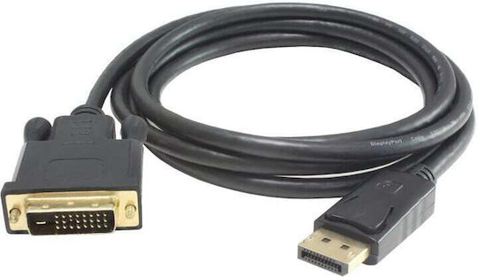 PremiumCord Cablu DVI-D - DisplayPort 1m Negru (KPORTADK02-01)
