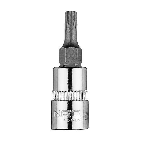 Neo Tools Cheie tubulară cu Vârf Torx și Patrat de Prindere 1/2'' 1buc