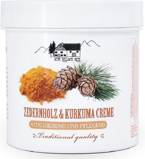 Vom Pullach Hof Cedarwood & Turmeric Cremă Hidratantă pentru Față 250ml