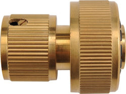 Flo 89103 Σύνδεσμος Ποτίσματος Τύπου Lock 19mm Μπρούτζινο
