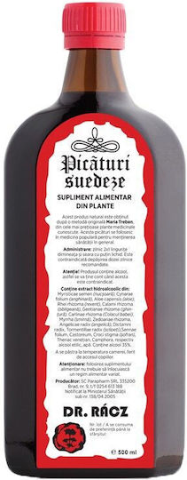Parapharm Dr Racz Swedish Drops Memory and Focus Supplement 500ml