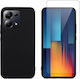 Vivid Προστασία Κάμερας Tempered Glass Μαύρο για το Poco M6 Pro, Note 13 Pro 4G