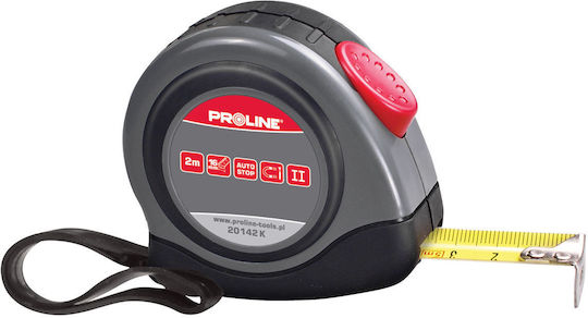 Proline Maßband mit automatischem Rücklauf 19mm x 5m