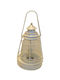Etoile Laterne Metallisch Beige 40cm 1Stück