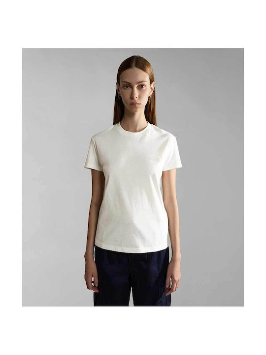 Napapijri Γυναικείο T-shirt Λευκό