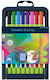 Neon Zeichenmarker 0.4mm Dünne Set 8Stück