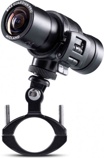 Midland Bike Guardian Pro Dash Cameră de Acțiune 2K și Wi-Fi Neagră