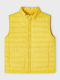 Kids' Casual Jacket Sleeveless Yellow