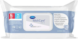 Hartmann MoliCare Skin Clean Wipes for Hands Face & Body Bedridden / Patients 50 Pieces Hartmann MoliCare Skin Clean Wipes for Hands Face & Body Bedridden / Patients 50 Pieces