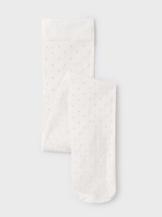 Abel & Lula Kids Tight Polka Dot Ecru