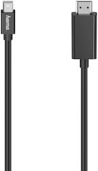 HAMA 00200711 DisplayPort De Sex Masculin - HDMI De Sex Masculin 1.5m