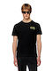 Diesel Herren T-Shirt Kurzarm Schwarz