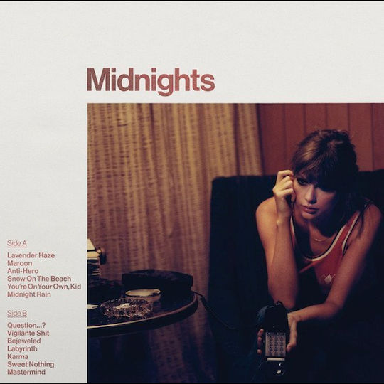 Taylor Swift Midnights – Blood Moon Edition xLP Βινύλιο