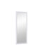Mirrors & More Violetta Като Огледало за Стена Пълноразмерно с Бял Дърво Рамка 150x50см 1бр
