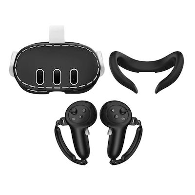 Vortex Virtual Reality 3in1 For Meta Quest 3 Kit σε Μαύρο χρώμα