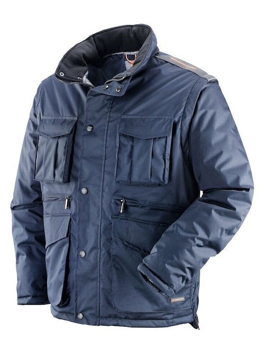 Mavis Work Jacket Blue