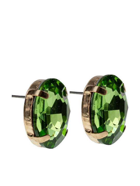 FantazyStores Earrings Gold Plated with Stones ...