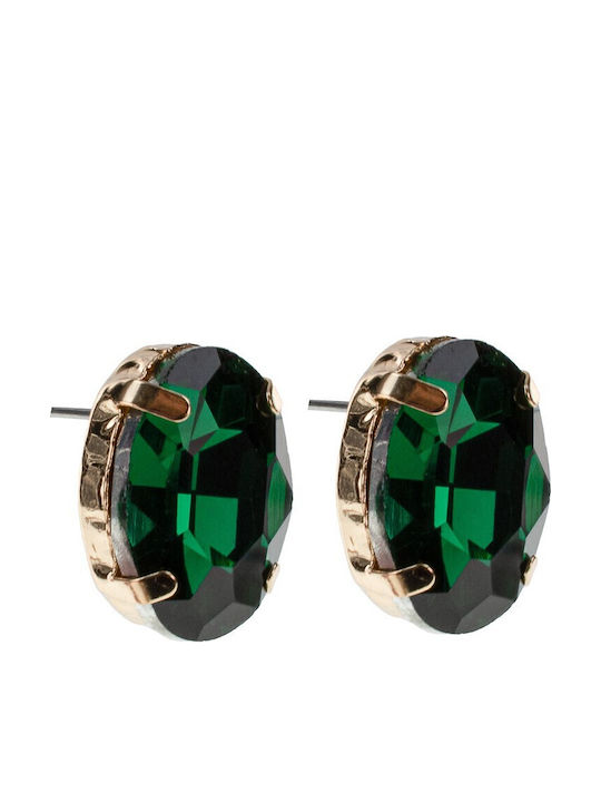 FantazyStores Earrings Gold Plated with Stones ...