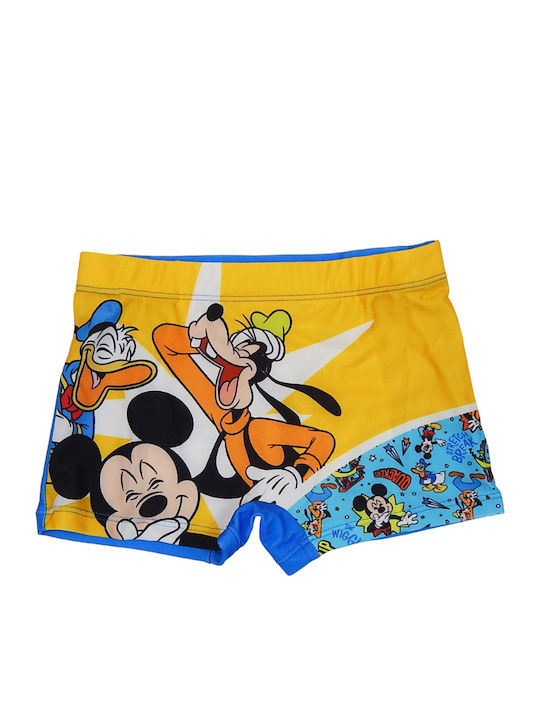 Disney Mickey Kids Swimwear Swim Shorts Yellow