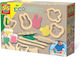 Ses Creative Πλαστελίνη - Παιχνίδι Eco Dough with Wooden Tools για 3+ Ετών, 3τμχ