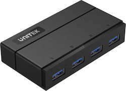 Unitek Hub USB 4 Porturi (USB-A) Y-HB03001