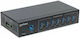 Manhattan USB-Hub 7 Anschlüsse USB 2.0 mit USB-A Anschluss