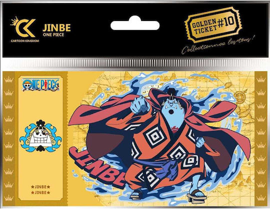 Cartoon Kingdom One Piece: Golden Ticket Ρέπλικα μήκους 7.5εκ.