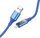 Borofone USB-A zu Lightning Kabel Blau 1.2m