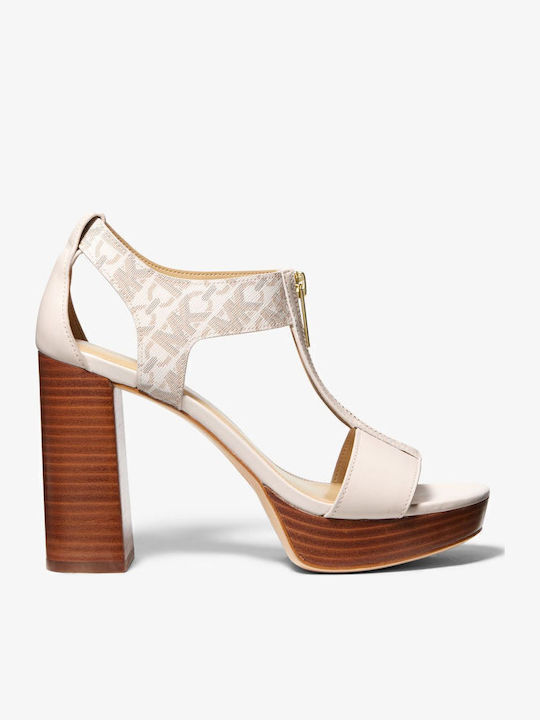 Berkley Empire Leather Sandals VANILLA