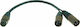 Klotz Cable 2 x XLR male - XLR female Μαύρο 0.1m