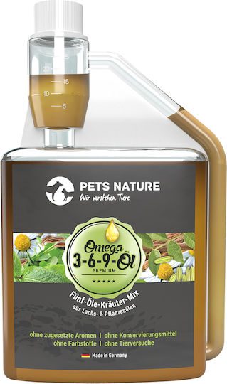 Nature Pet's Nature Salmon Oil for Dogs 500ml for General Health