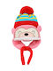 Kids Beanie Knitted Pink