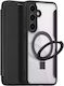 Dux Ducis Skin X Pro Back Cover Piele / Plastic Magnetic Negru (Galaxy S24+)