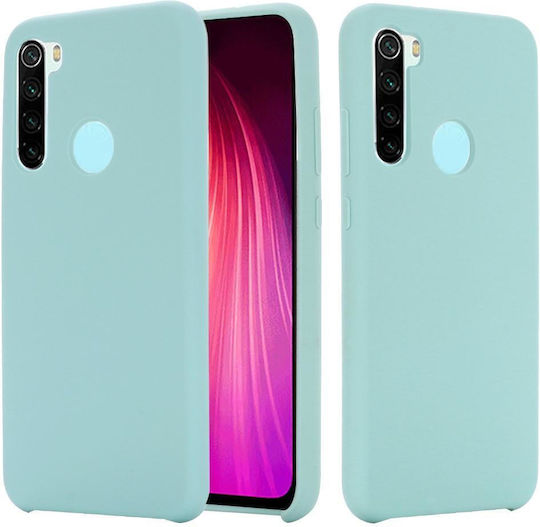 Pure Color Liquid Back Cover Σιλικόνης Μπλε (Galaxy Note 8Redmi Note 8 2021)