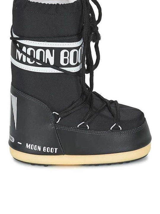 Moon Boot Παιδικές Μπότες Μαύρες