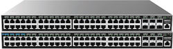 Grandstream GWN7816 Managed L3 Switch με 48 Θύρες Gigabit (1Gbps) Ethernet και 6 SFP Θύρες