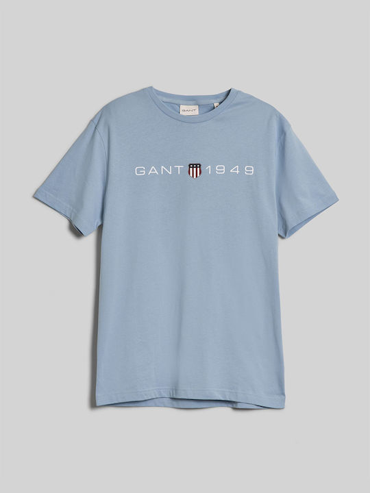 Gant Printed Bluza pentru bărbați cu mâneci scu...
