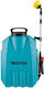 Garten Sprüher Spray Pump Vermorel Drucksprüher Elektrisch mit Gewicht 12lt in Blauer Farbe
